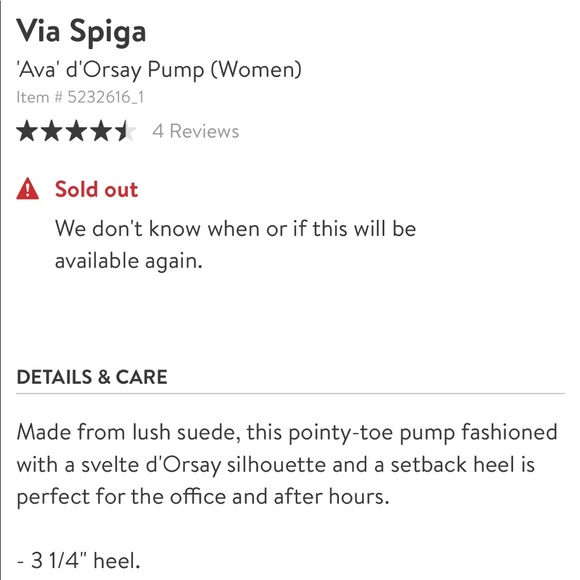 Via Spiga Ava D’Orsay Pump - Picture 3 of 5